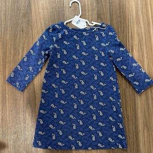 Vineyard Vines Navy Whale Dress